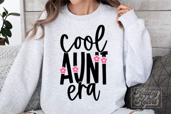 Cool Aunt Era SVG PNG - Aunt Mode Floral