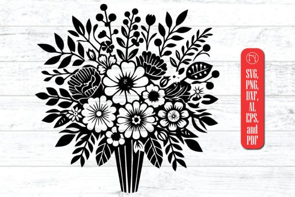 Cricut Bouquet of Flowers SVG