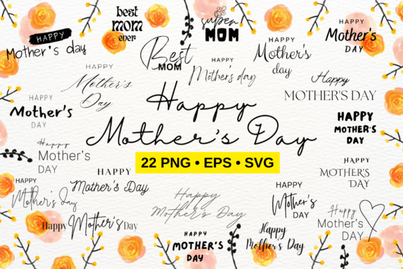 Mothers Day PNG, SVG Graphics